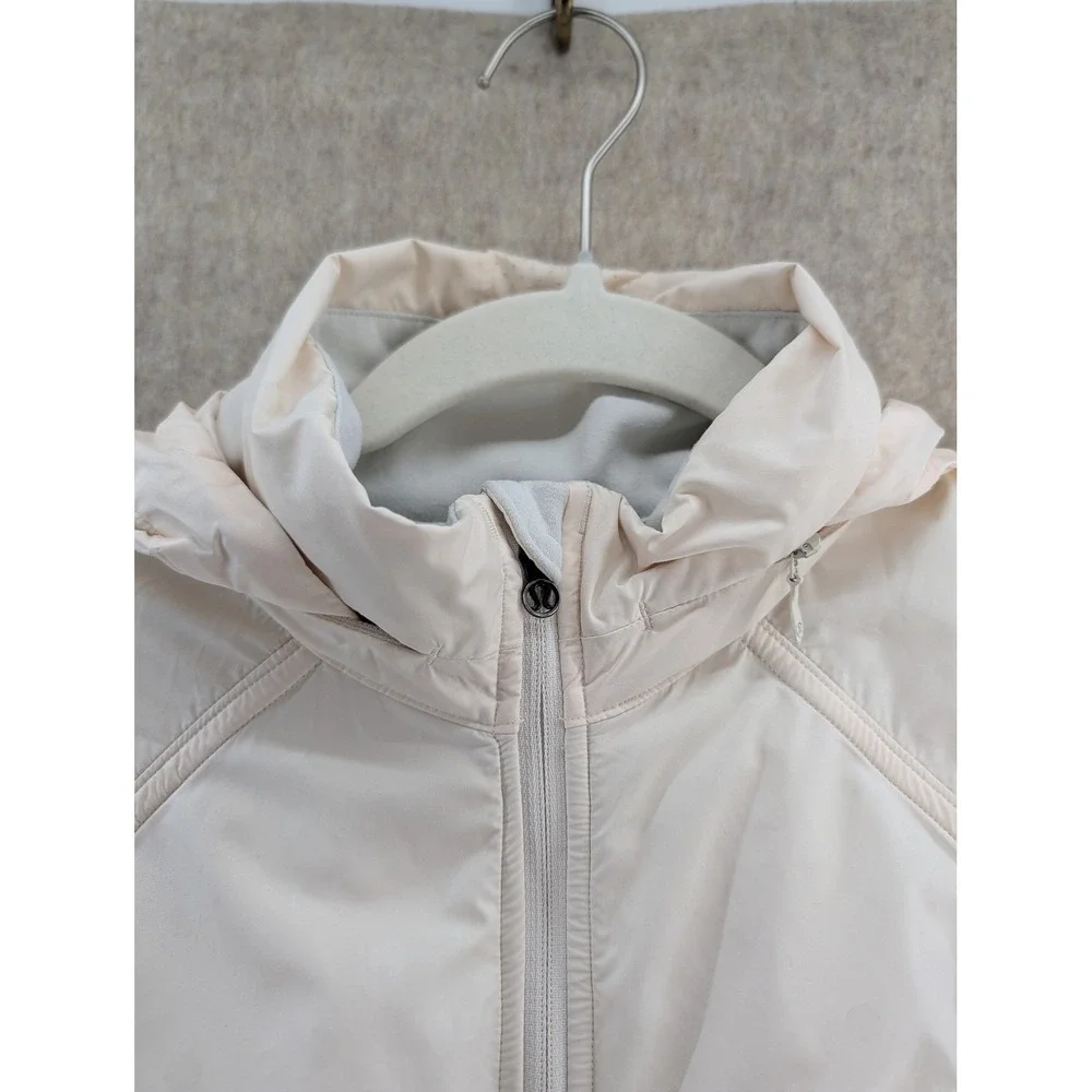 Lululemon 8 Kanto Catch Me Vest Angel Wing Hidden Hood Size 6 - Picture 4 of 7